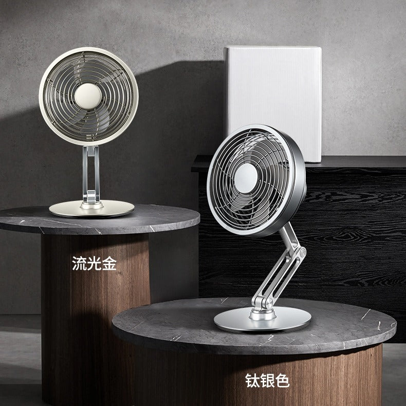 Desktop small metal fan