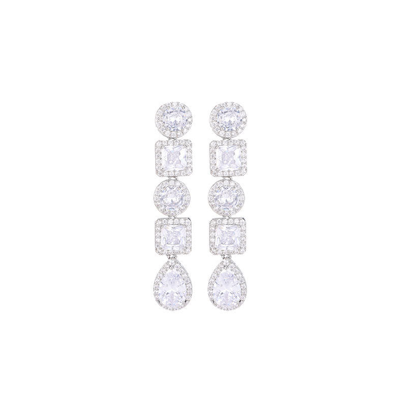 Irregular Gemstone Earrings