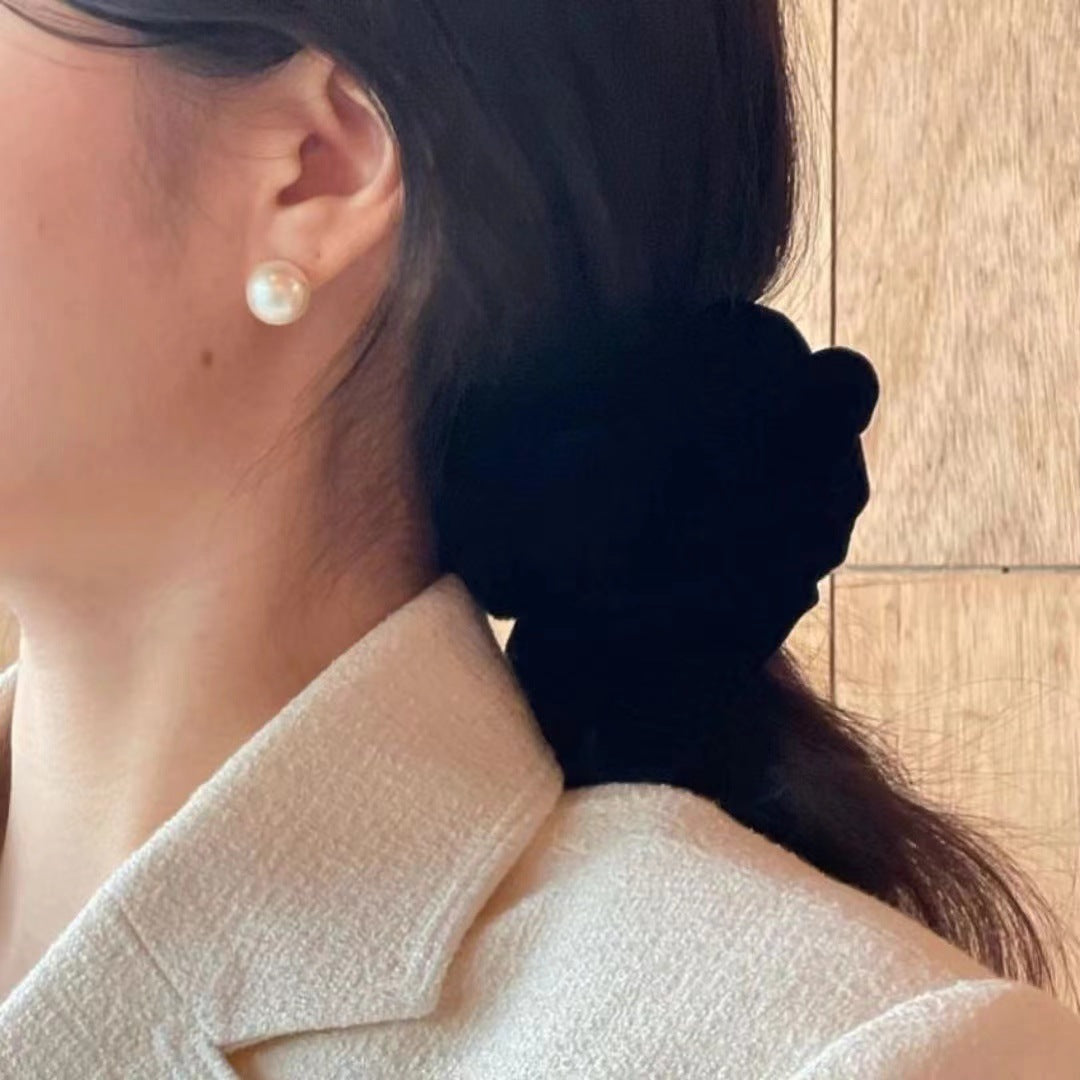 S925 Sterling Silver Pearl Stud Earrings