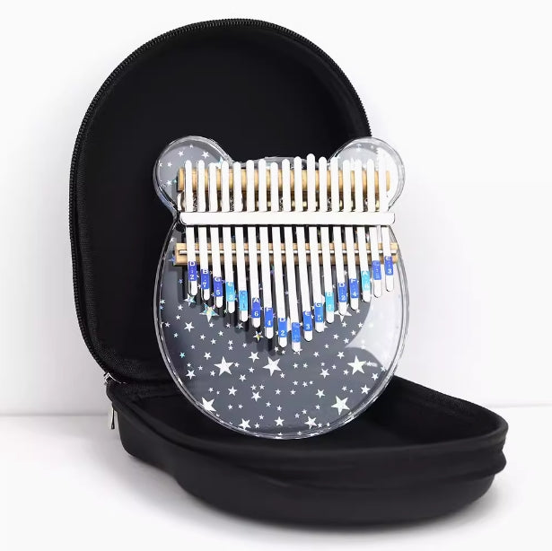 Crystal Acrylic High-Quality 17-Key Kalimba