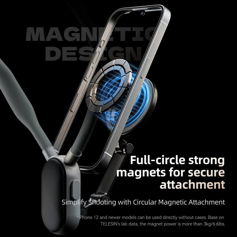 Silicone Magnetic Neck Hold Mount