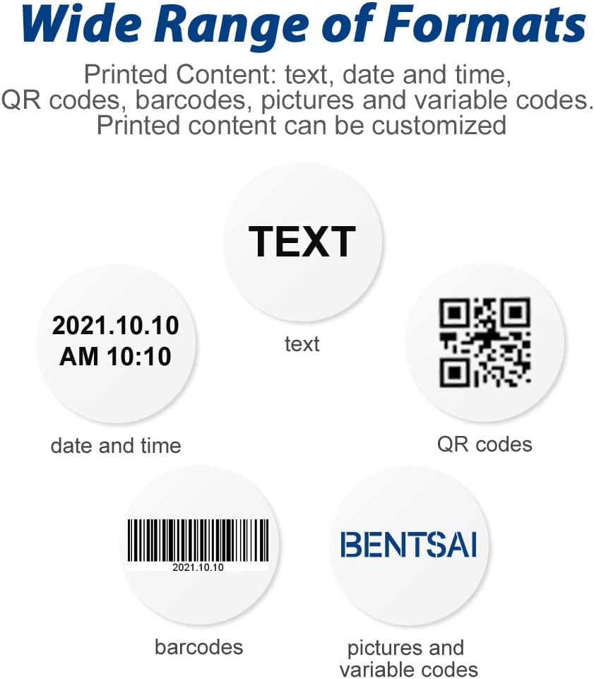 100mm Large Character Handheld Inkjet Printer