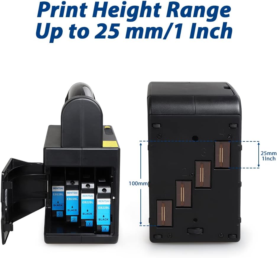 100mm Large Character Handheld Inkjet Printer