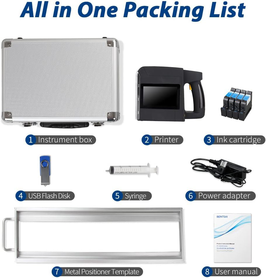 100mm Large Character Handheld Inkjet Printer
