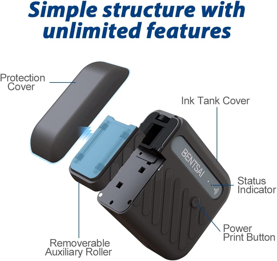 Mini Wifi Handheld Inkjet Printer