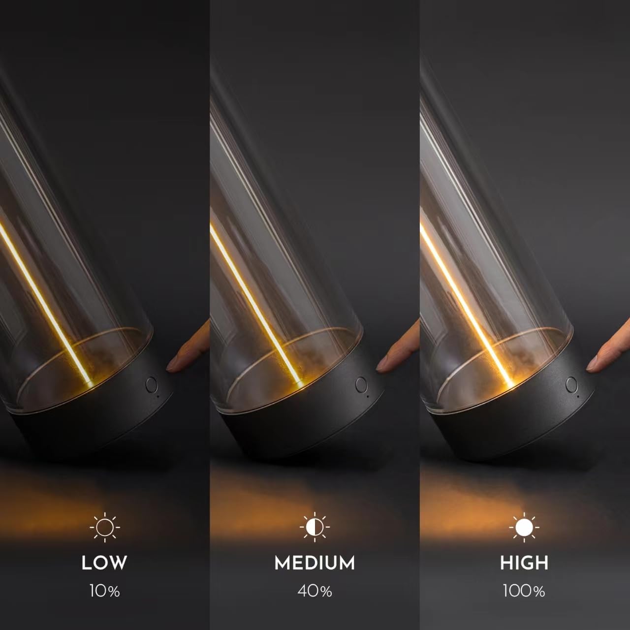Augelight atmosphere bedside lampp