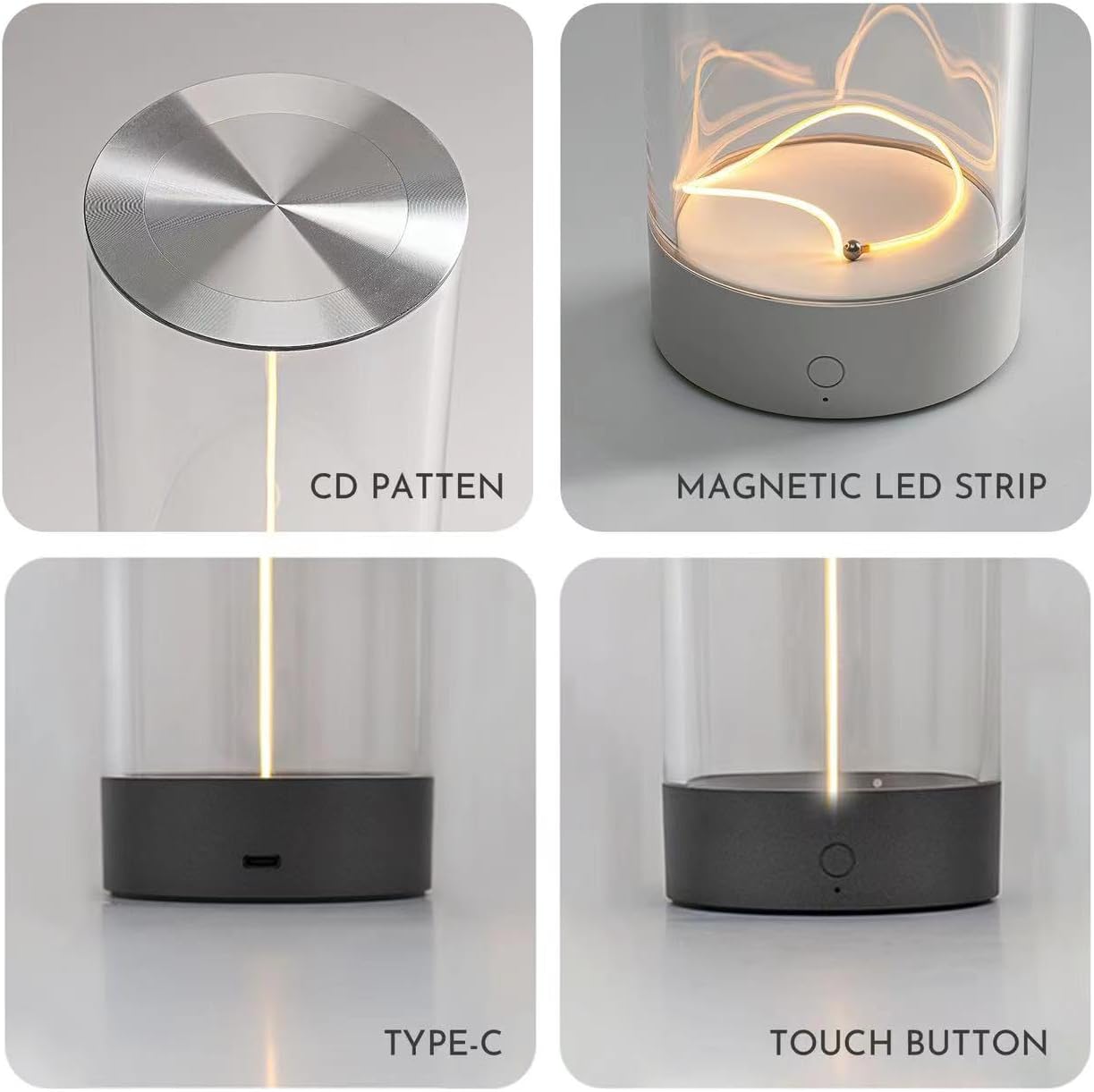 Augelight atmosphere bedside lampp