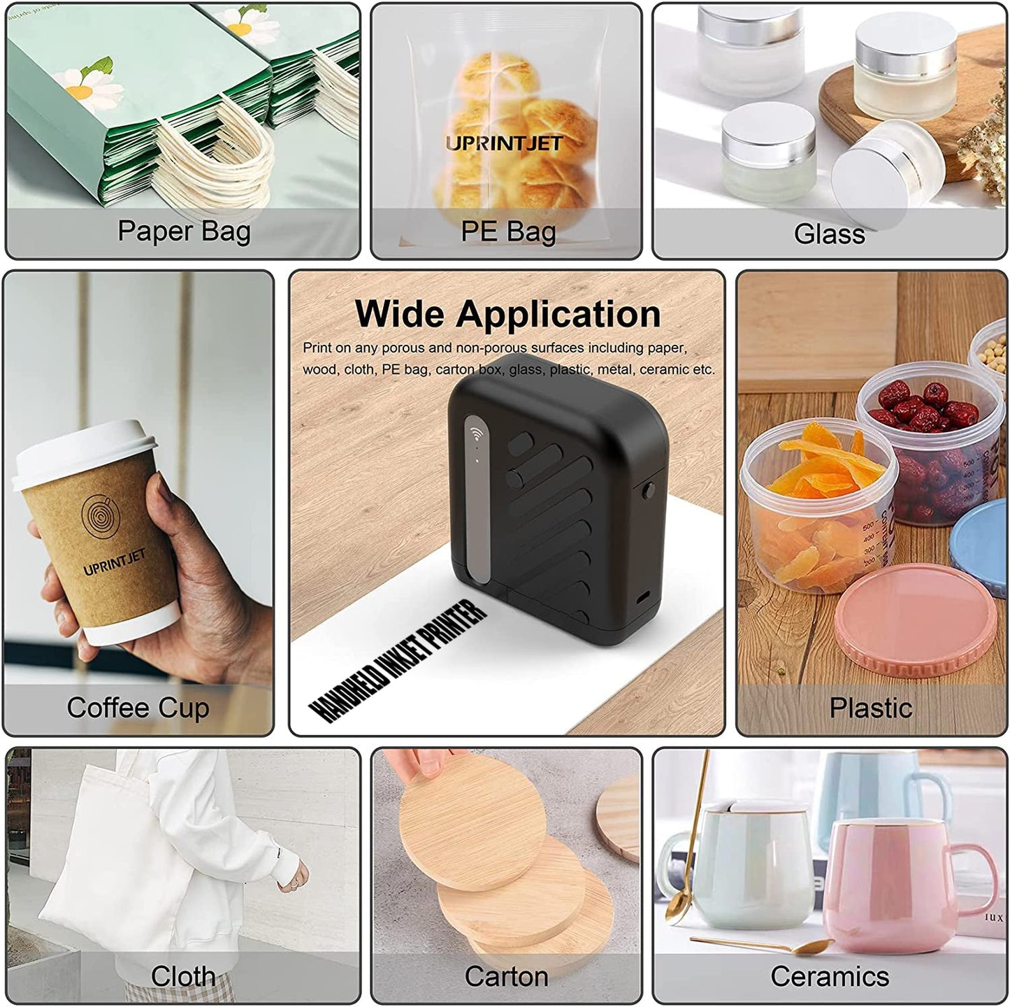 Mini Wifi Handheld Inkjet Printer