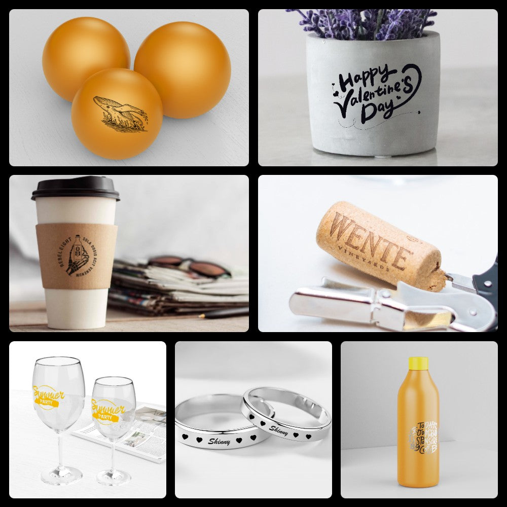 Large-area laser engraving, cutting and painting Davcarve L1 Deluxe Kit