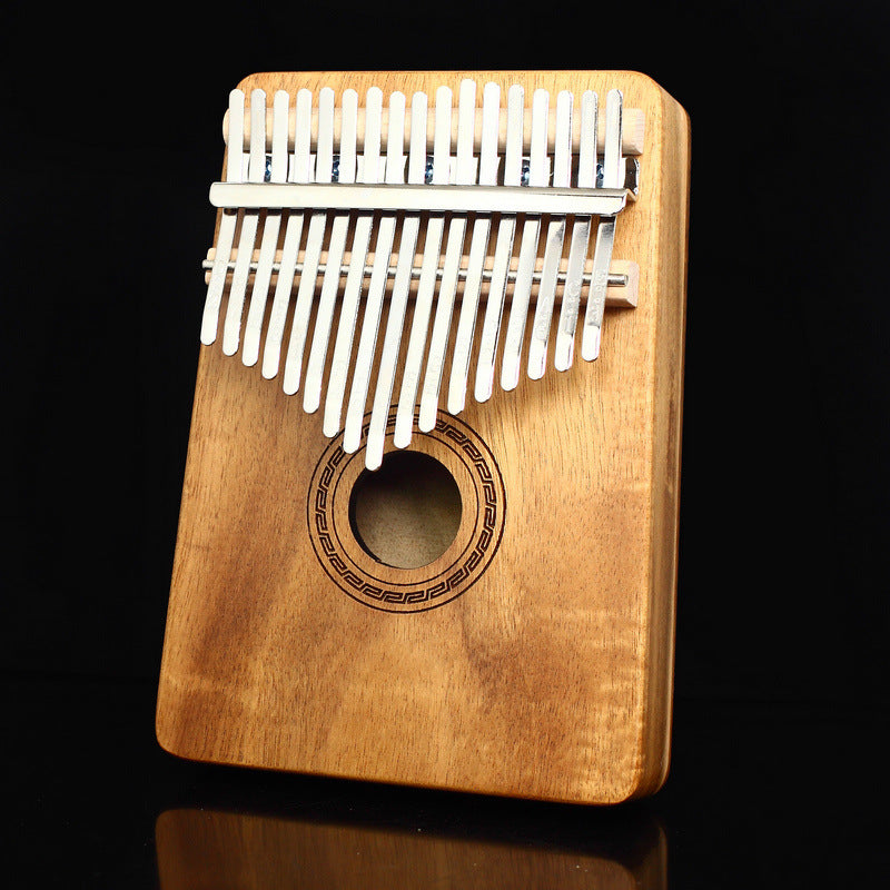 17 Keys Kalimba Thumb Piano - Halloween Bat Koa Wood - Beginner