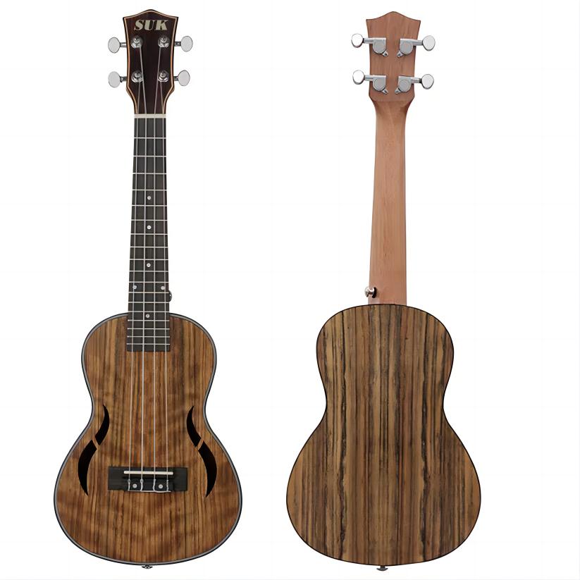 Concert Tenor Ukulele - 23/26 Inch Walnut Wood, Hawaii Guitar
