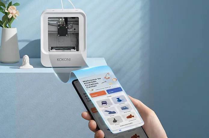 Mini 3D Printer photo modeling Rich model library