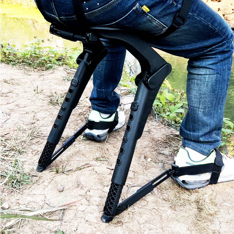 Exoskeleton portable stool
