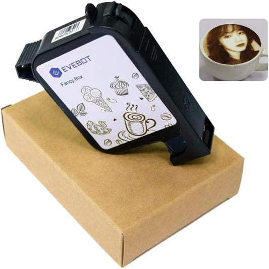 High Speed Coffee Printer Ink Cartridge Replacement for EB-Pro, Printing Exquisite Patterned Coffee Latte Art,